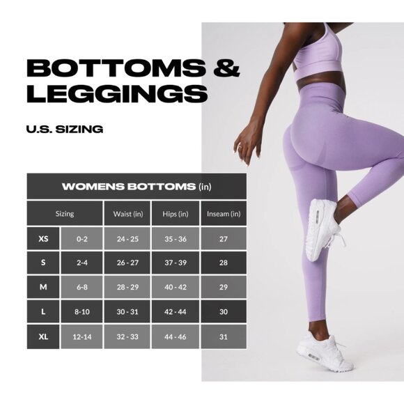 NVGTN Black Speckled Contour Seamless Leggings Womens S Workout Gym Fitness - Picture 6 of 6